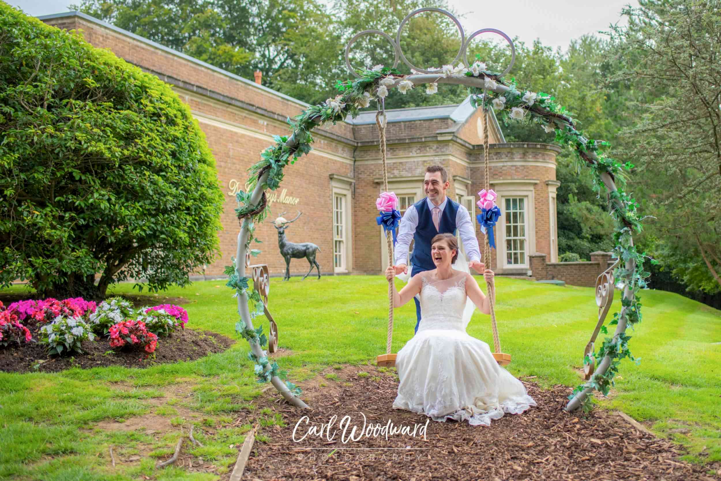 The famous De Courceys Manor swing.