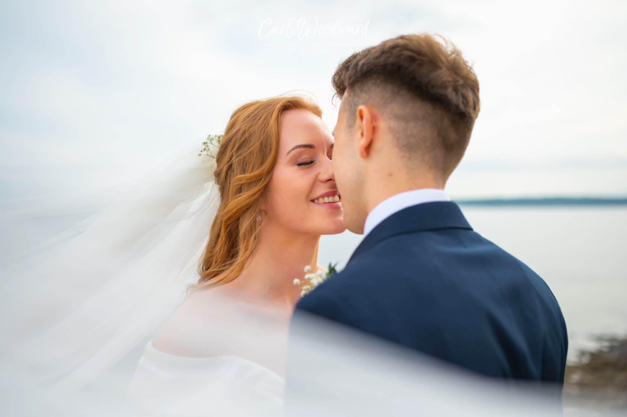Bride & Groom at Pannard Cliffs