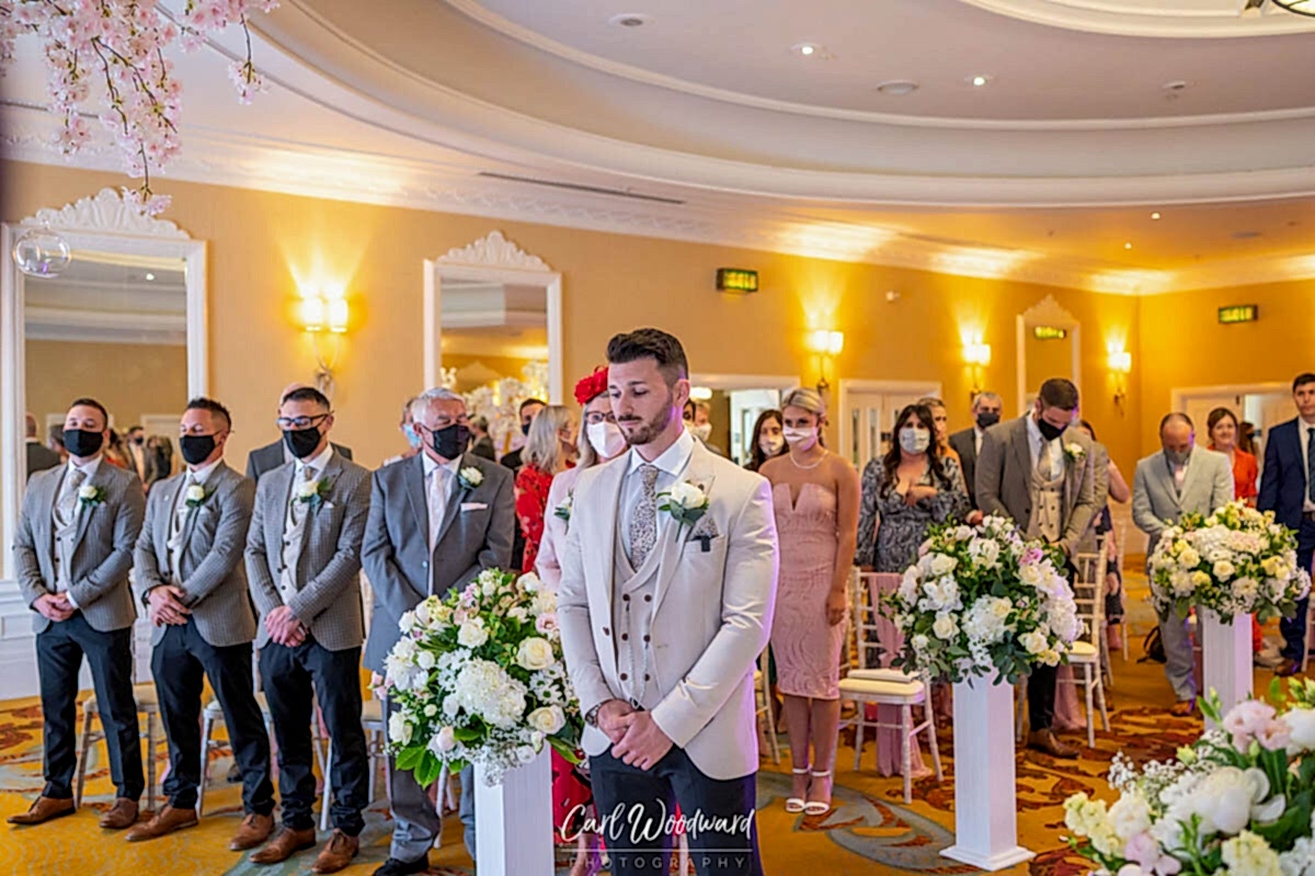 wedding photos at St Pierre