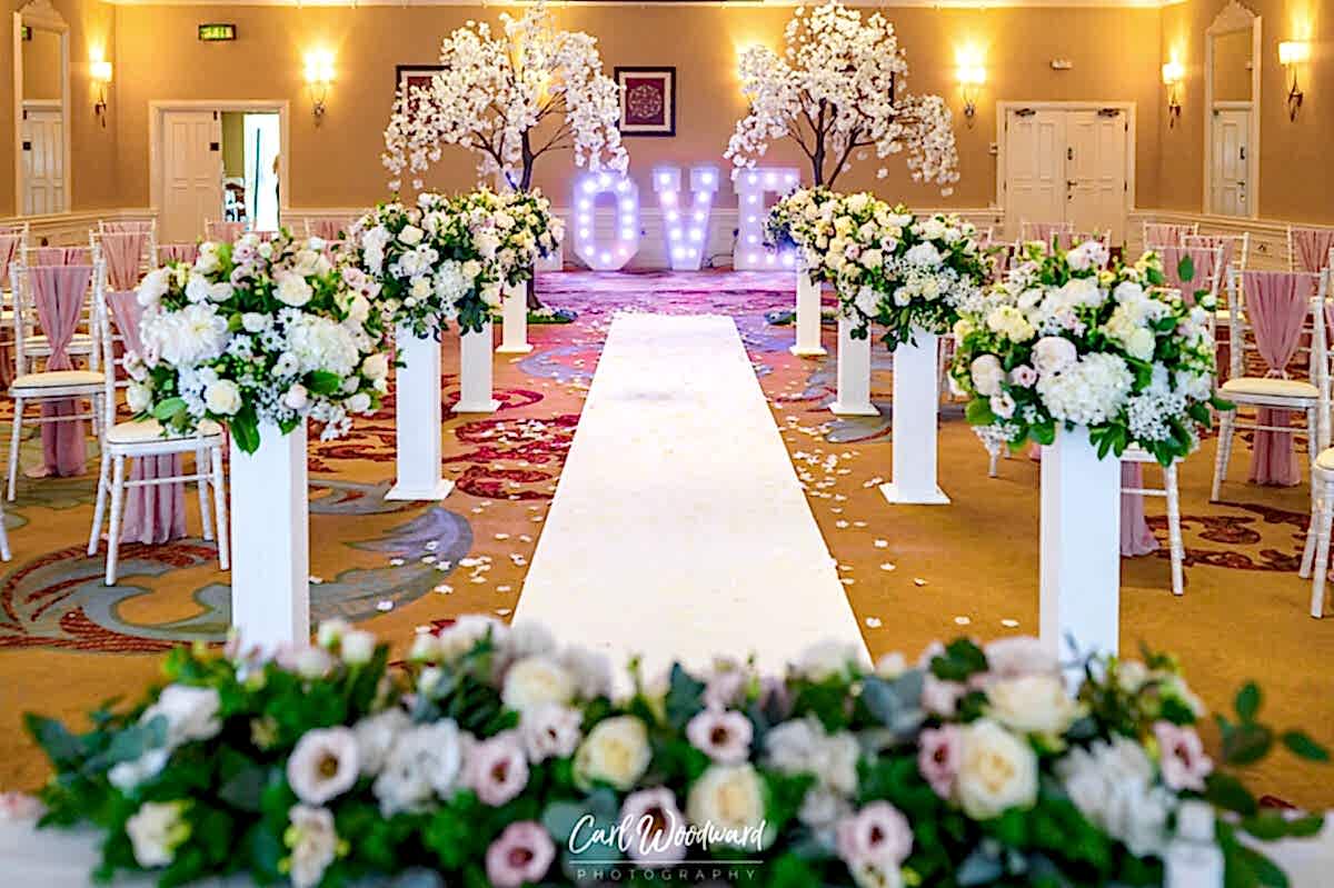 St Pierre main ceremony room